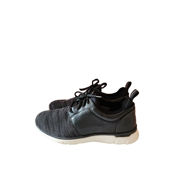 Johnston & Murphy Xc4 Sheepskin Dual Width Men\'s Size 8m Black Leather Sneakers main image 6